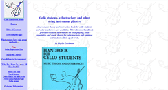 Desktop Screenshot of cellohandbook.com