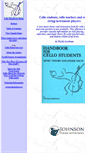 Mobile Screenshot of cellohandbook.com